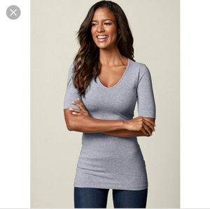 Grey Venus Long Lean Tee